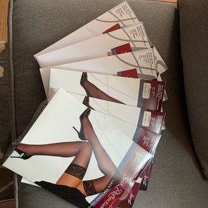 Lace top thigh highs